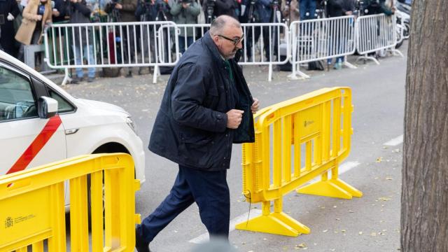 El exasesor de Ábalos, Koldo García, a su llegada al Supremo.