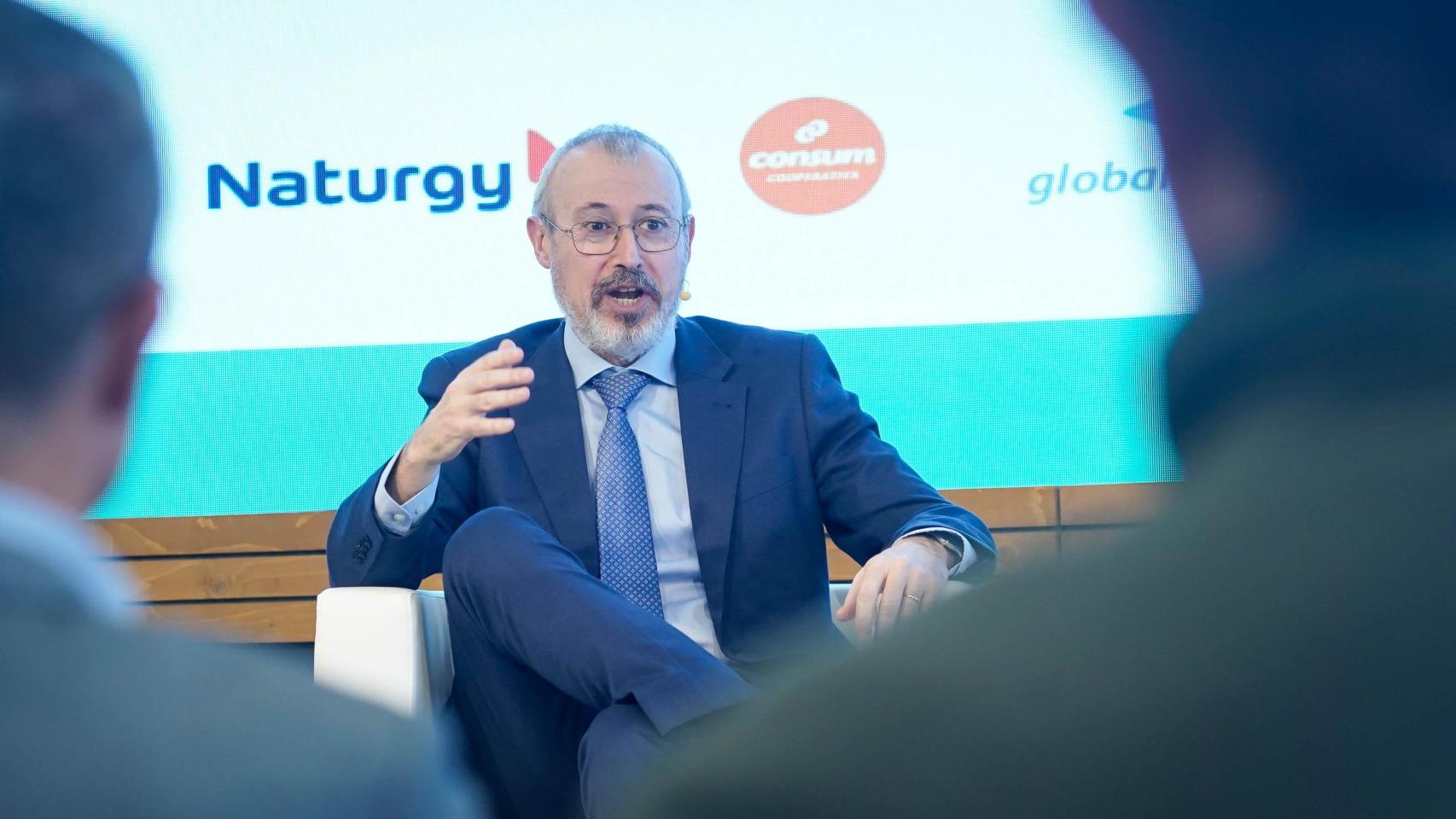 Javier Quiles durante el III Foro Económico de la Comunitat Valenciana. Vicente Bosch