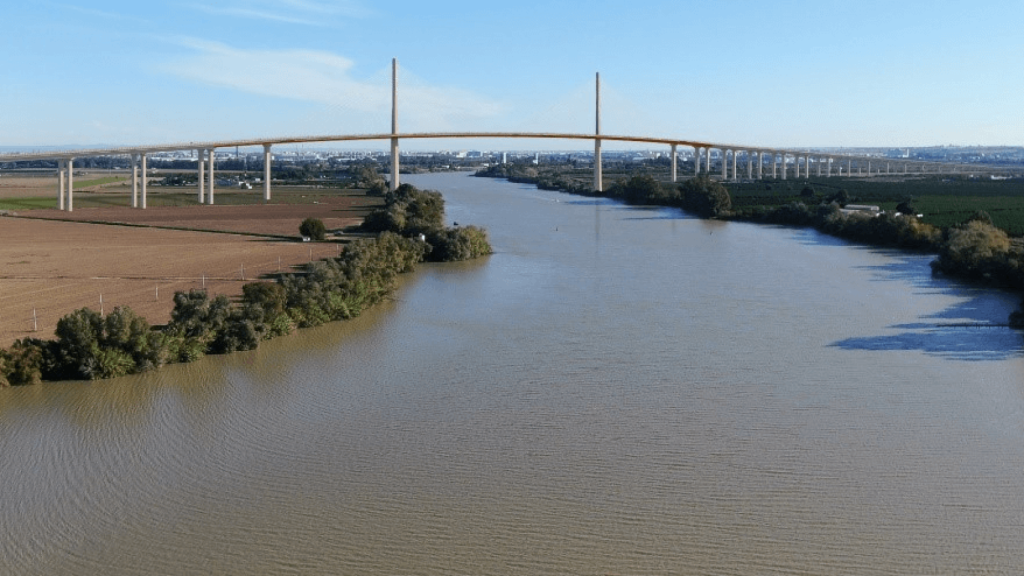 Infografía de cómo quedará el puente.