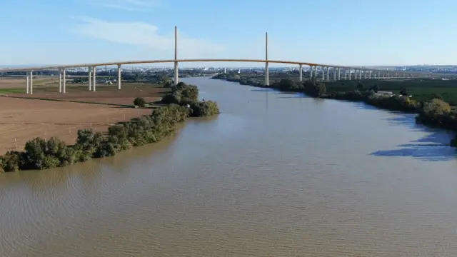 Infografía de cómo quedará el puente.