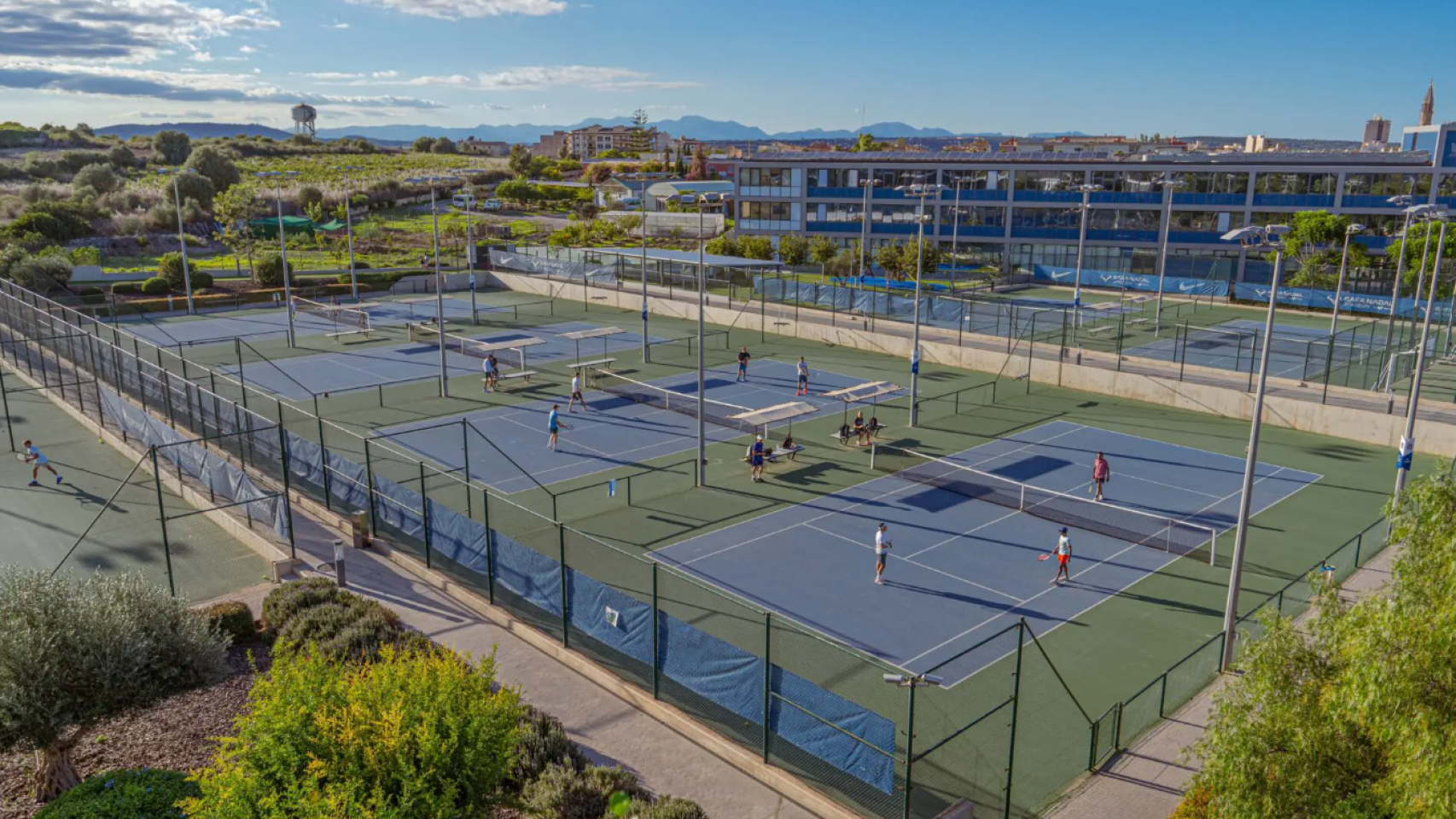 Imagen de las instalaciones del Rafa Nadal Club.