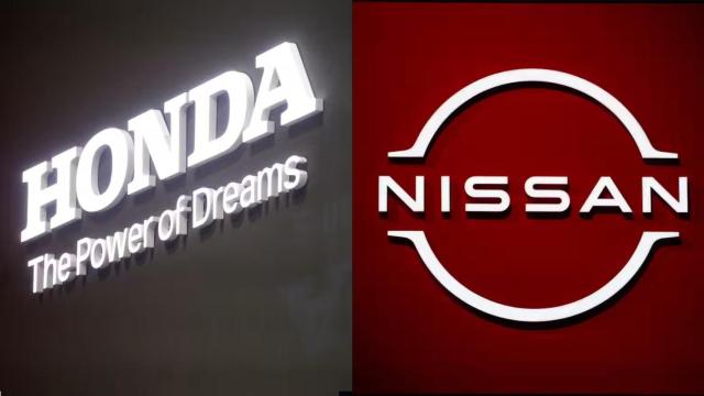 Logotipos de Honda y Nissan