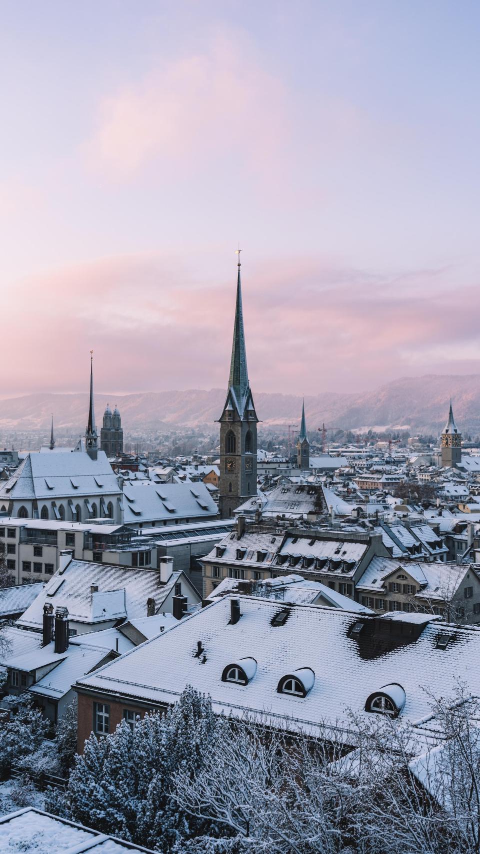 En invierno se podrá volar a Zurich desde Santiago.