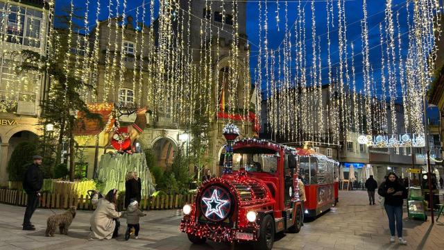 O Porriño (Pontevedra) ya cuenta con su propio tren de Nadal