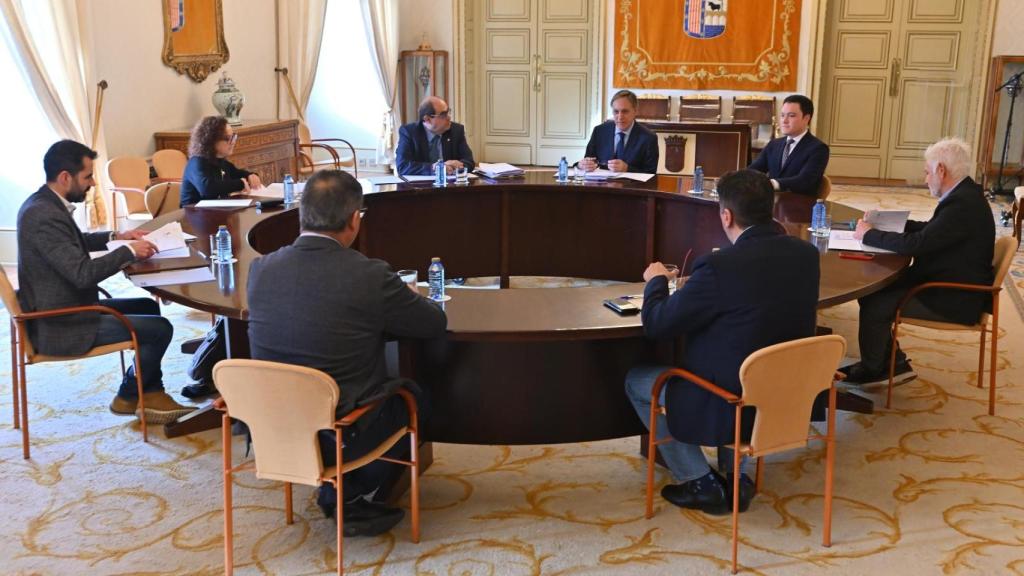 Reunión de la Mesa del Diálogo Social de la ciudad de Salamanca