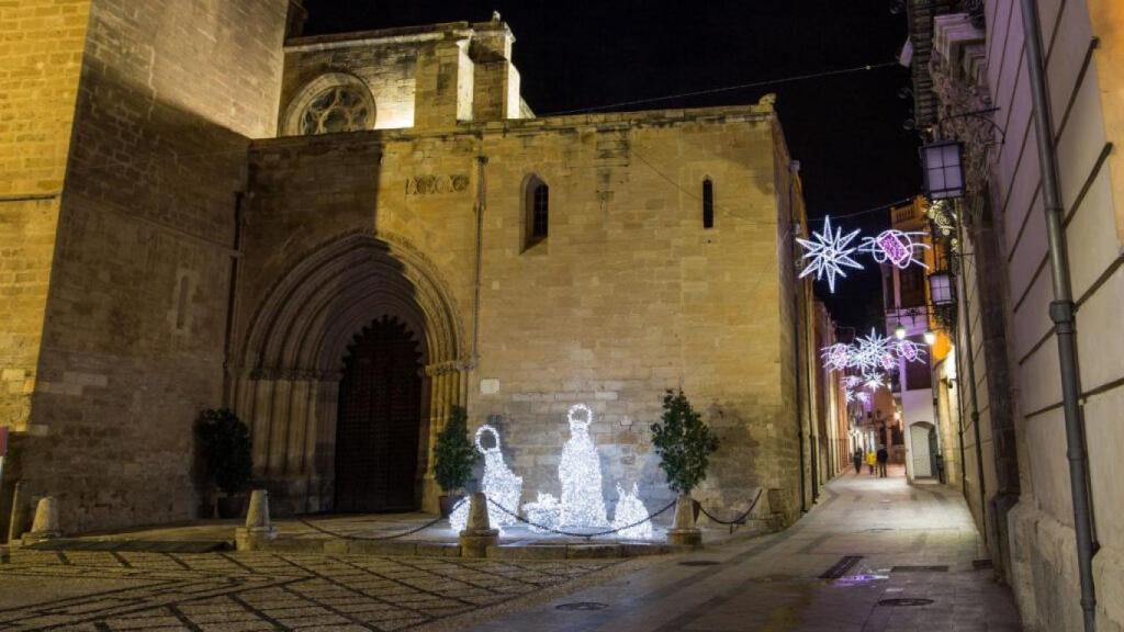 El belén de luces de Orihuela.