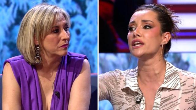 Laura, la madre de Violeta Crespo, y Adara Molinero, en 'Gran Hermano: Límite 48 Horas'