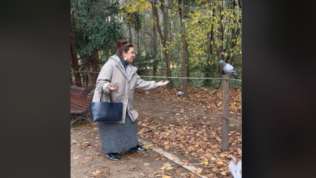 La Niña Pastori en el Campo Grande de Valladolid