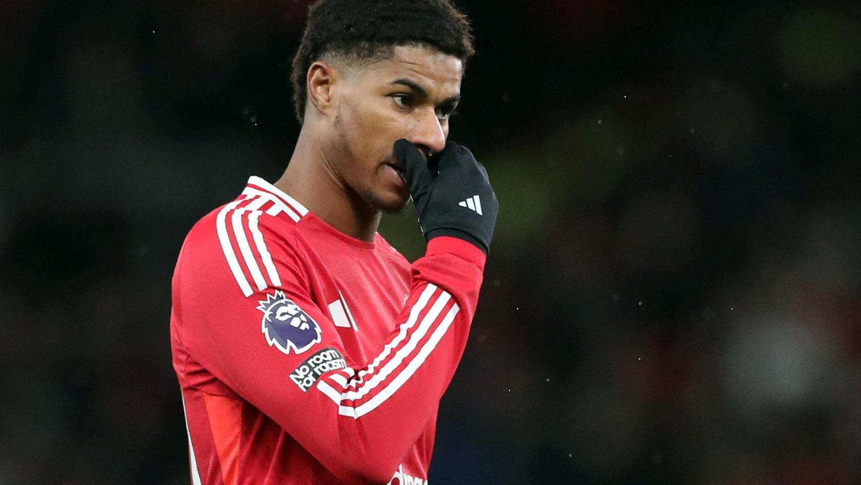 Marcus Rashford, con el Manchester United