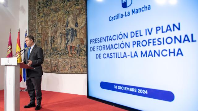 Emiliano García-Page ha presentado el IV Plan de Formación Profesional de Castilla-La Mancha.