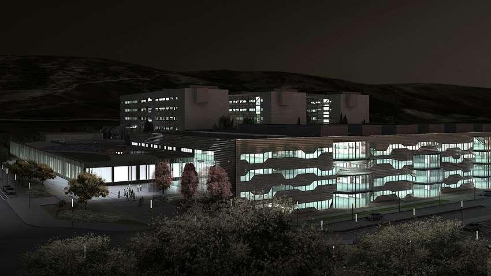 Nuevo Hospital de Cuenca. Foto: Carvajal+Casariego Arquitectos.