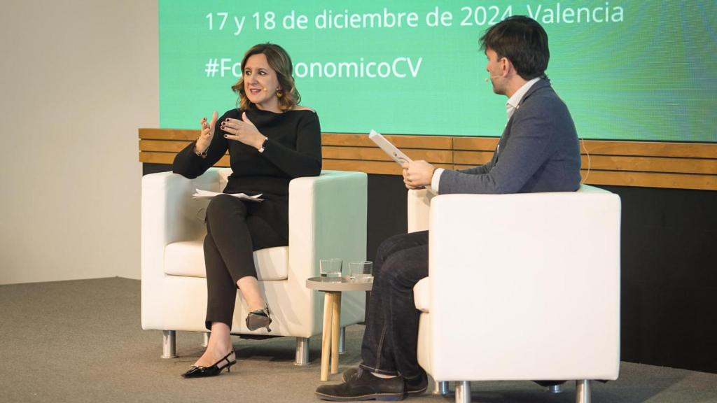 María José Catalá en el Foro de EL ESPAÑOL este miércoles