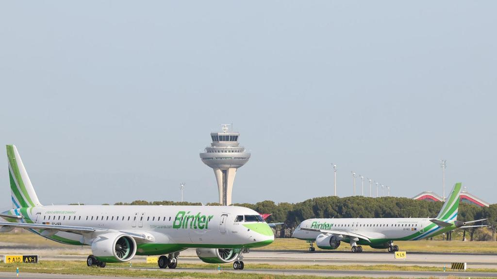 Avión de Binter.