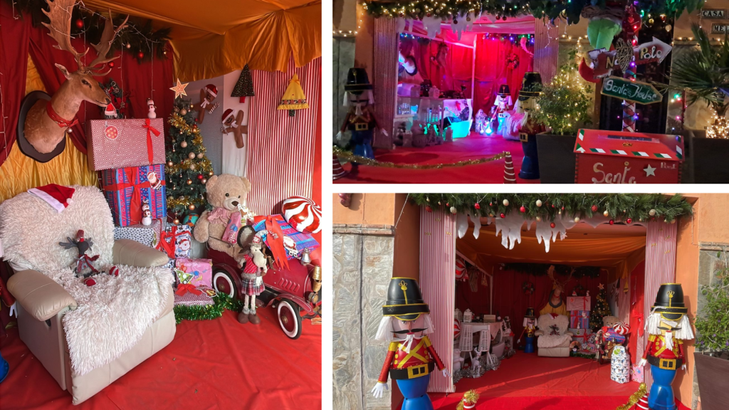 La historia tras la casa más 'friki' de la Navidad que puedes visitar gratis en Benalmádena: pronto les visitará Papá Noel