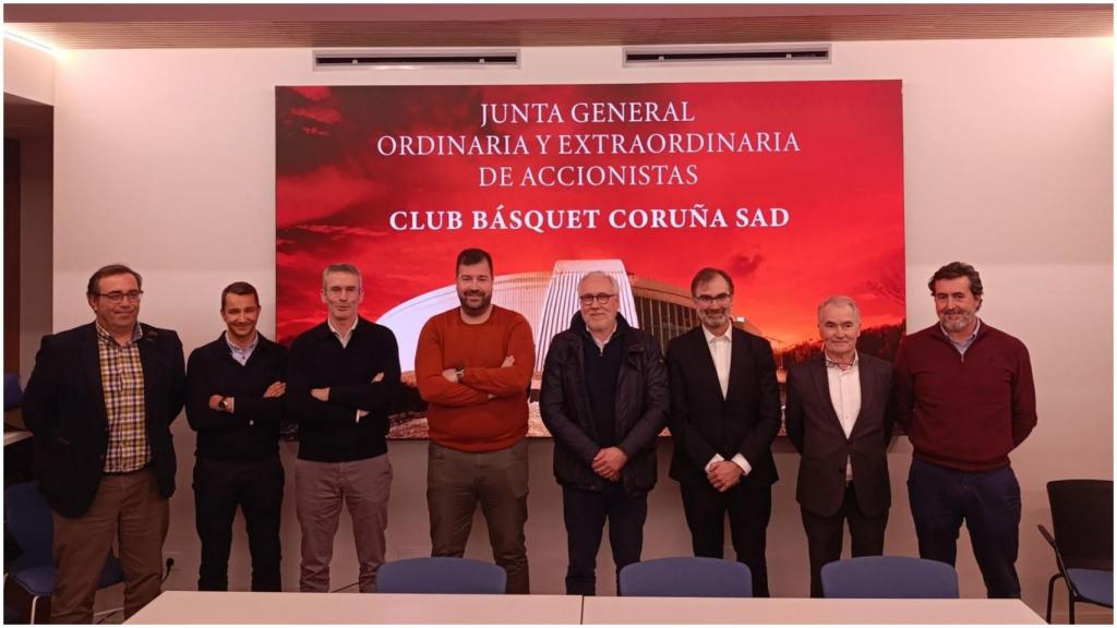 Nuevo Consejo de Administración del Básquet Coruña