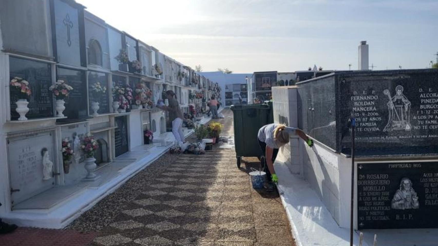 Imagen del cementerio municipal de El Viso del Alcor.