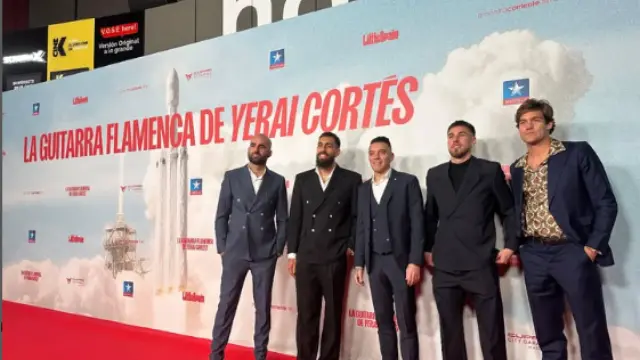 Jugadores del Celta acuden al estreno de la película de C. Tangana como muestra de apoyo: 'Sempre cos nosos'