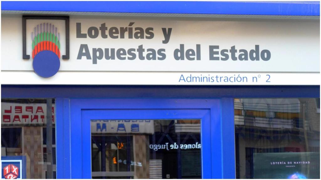 Imagen de archivo de una Administración de Loterías y Apuestas del Estado