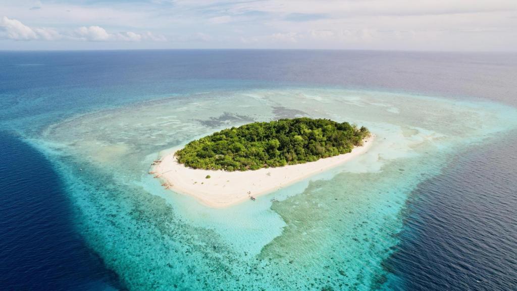 Vista aérea de Mantigue Island. Sergi Pau