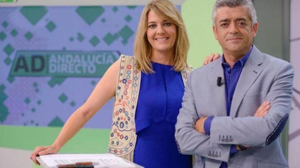 Paz Santana y Modesto Barragán en 'Andalucía Directo'.