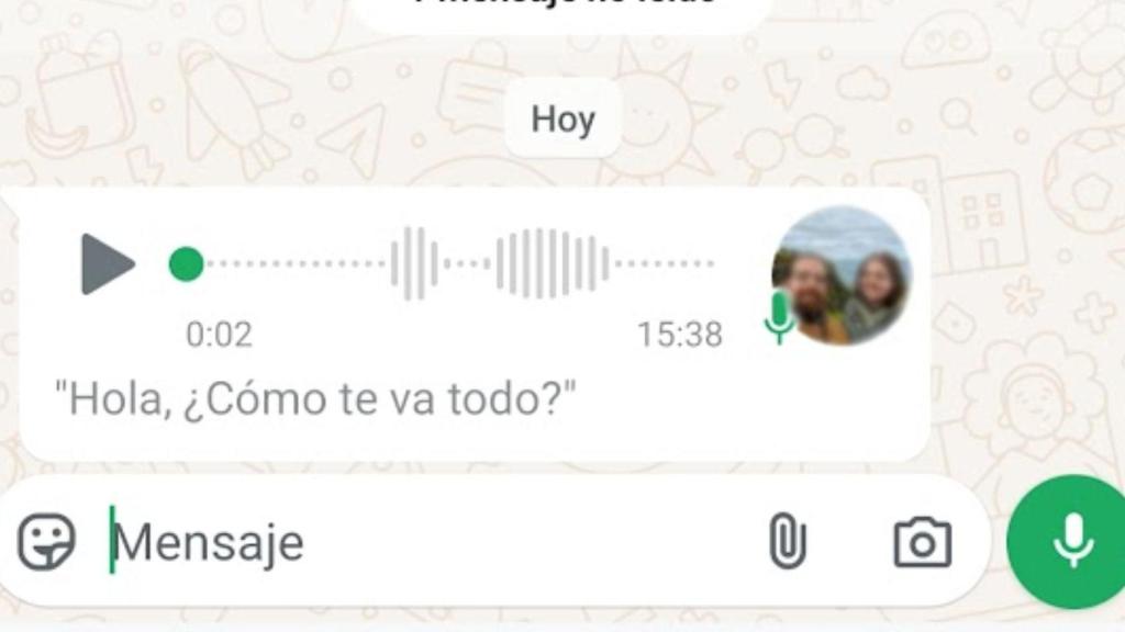 Transcripción WhatsApp