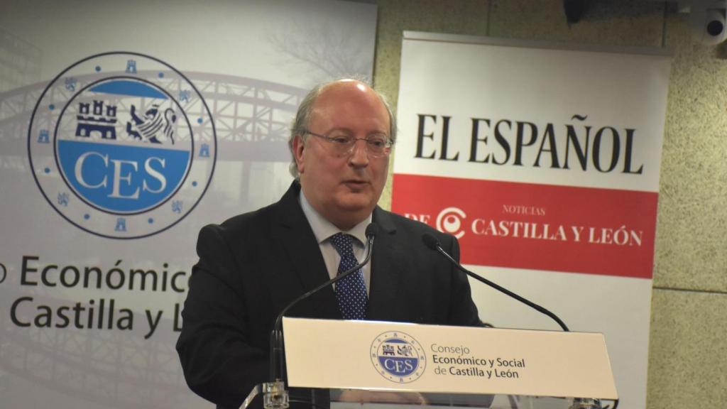 El presidente del CESCyL, Enrique Cabero, inaugura el foro 'La fuerza de la economía social: 2025, año del cooperativismo', organizado por EL ESPAÑOL - Noticias de Castilla y León