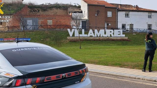 Guardia Civil en el municipio de Villamuriel