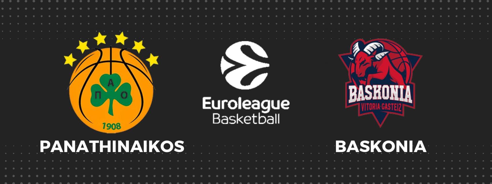 Panathinaikos - Baskonia, Euroliga de baloncesto en directo