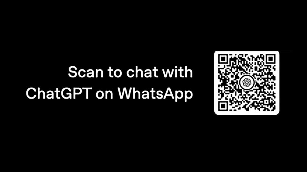 El código QR para añadir el contacto a WhatsApp