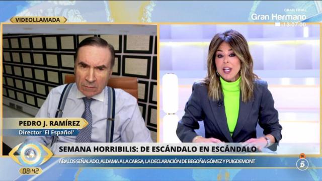 Pedro J. Ramírez este jueves en 'La Mirada Crítica'.