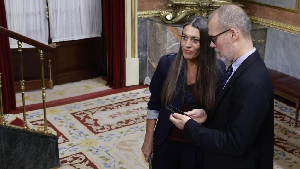 La portavoz de Junts en el Congreso de los Diputados, Míriam Nogueras, este jueves.