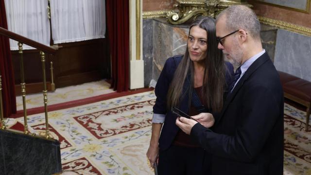 La portavoz de Junts en el Congreso de los Diputados, Míriam Nogueras, este jueves.