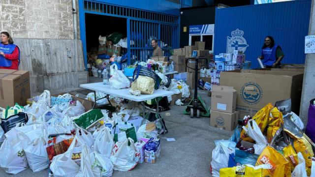 Recogida del Banco de Alimentos de A Coruña