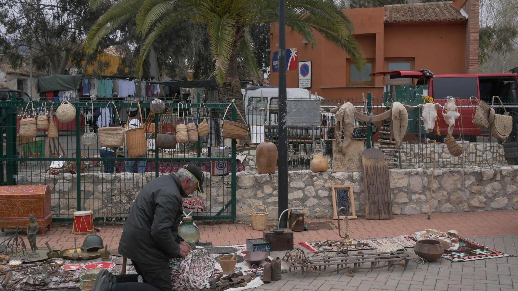 Una muestra del rastro de antigüedades.