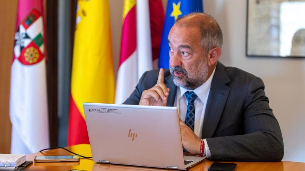 Julián Garde, rector electo de la UCLM.