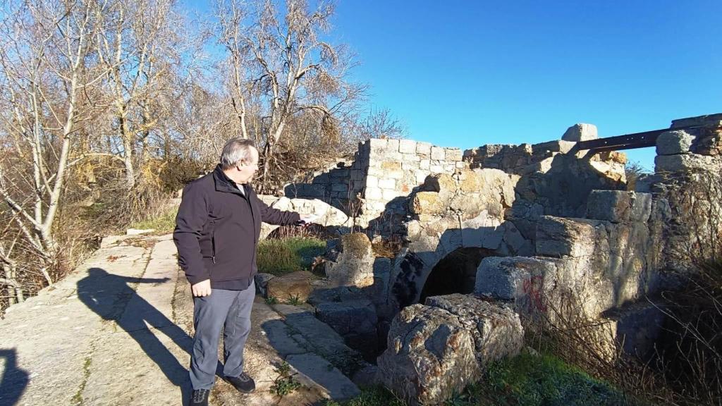 El alcalde, en las Aceñas de Gijón en Zamora