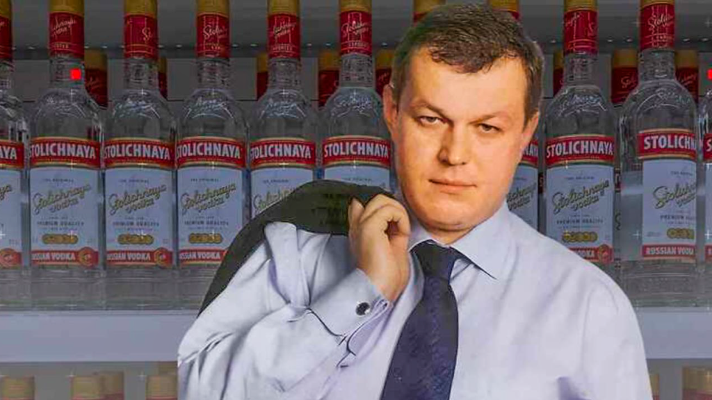 Yuri Shefler, productor del famoso vodka Stolichnaya y socio de Arthur Perpelkin.