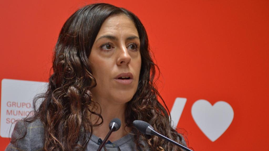 La portavoz del PSOE en el Ayuntamiento de Toledo, Noelia de la Cruz.