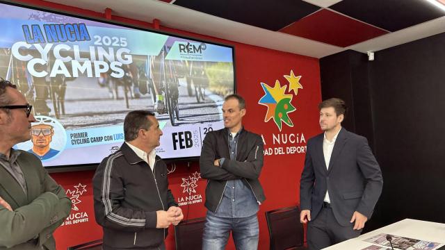 La presentación de la segunda edición de La Nucia Cycling Camp.