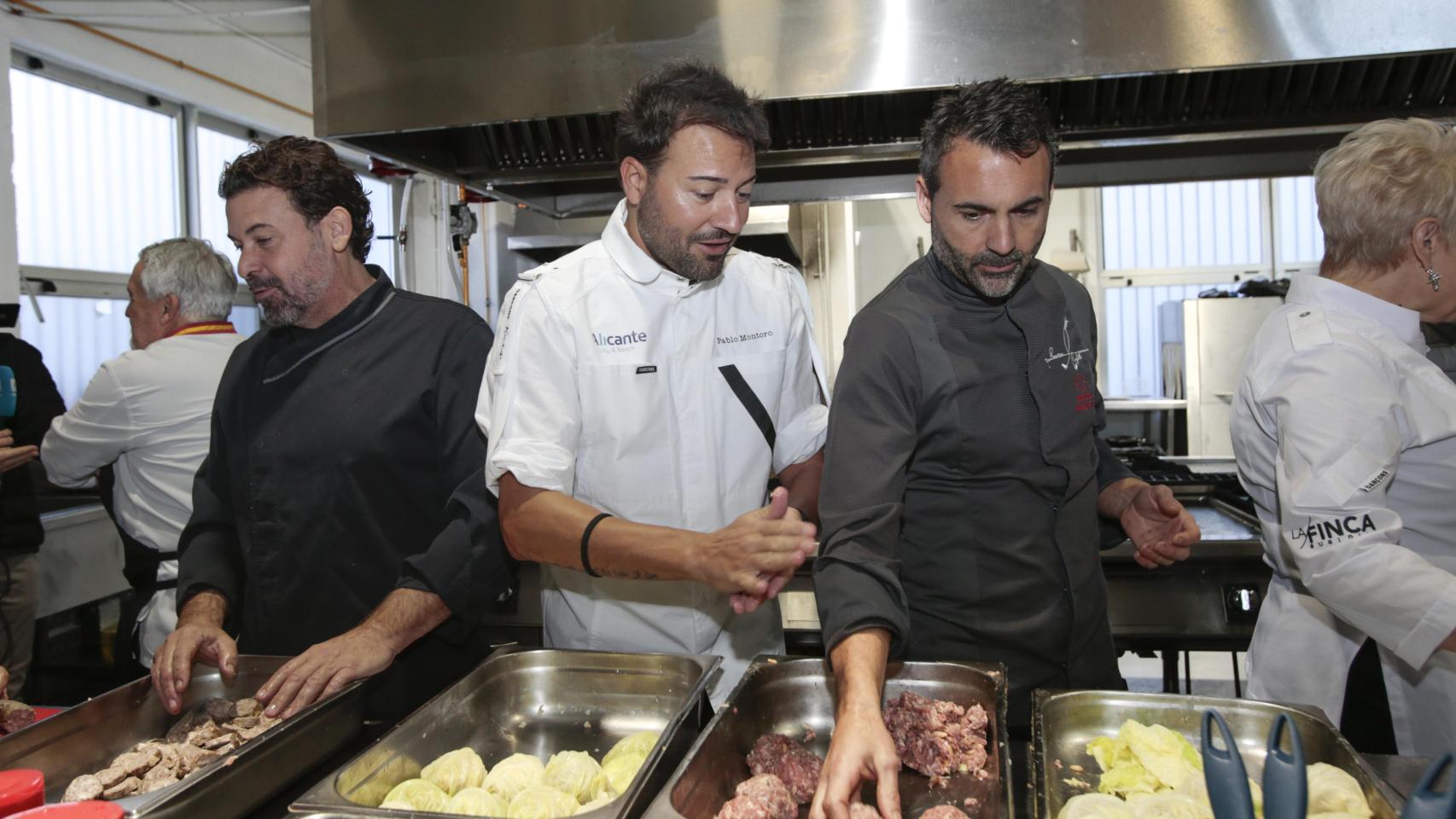 Dani Frías y Pablo Montoro entre los cocineros que participan en Alicante Gastronómica Solidaria.