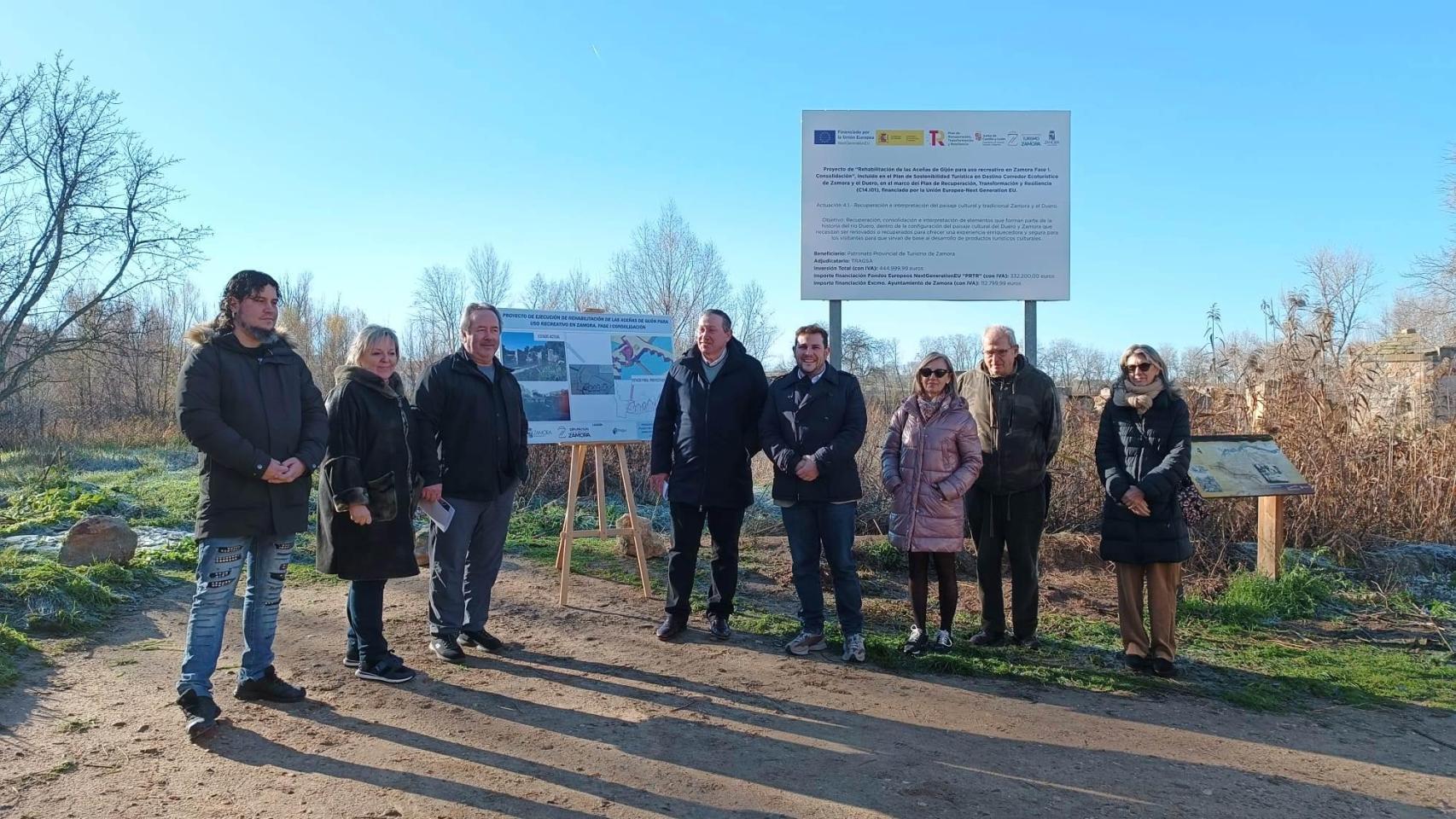 Presentación del proyecto de las Aceñas de Gijón en Zamora