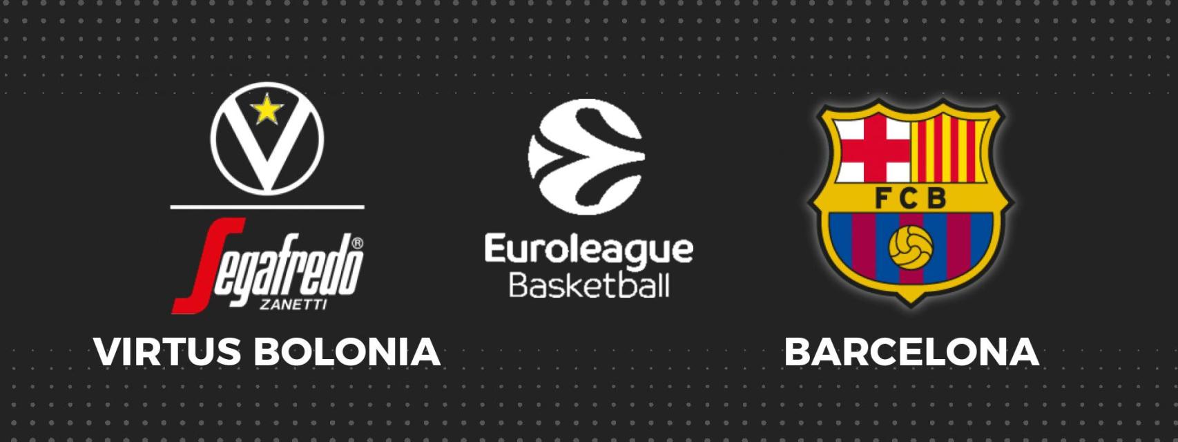 Virtus - Barcelona, Euroliga de baloncesto en directo