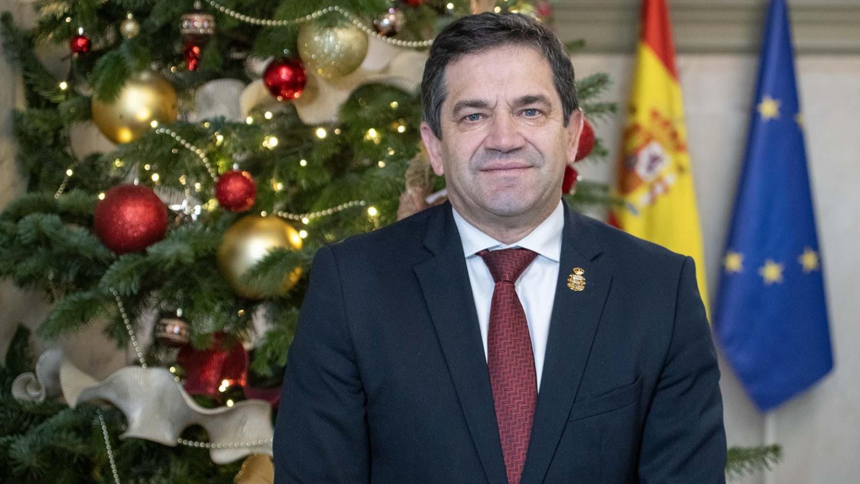 Miguel Ángel Valverde, presidente de la Diputación de Ciudad Real.