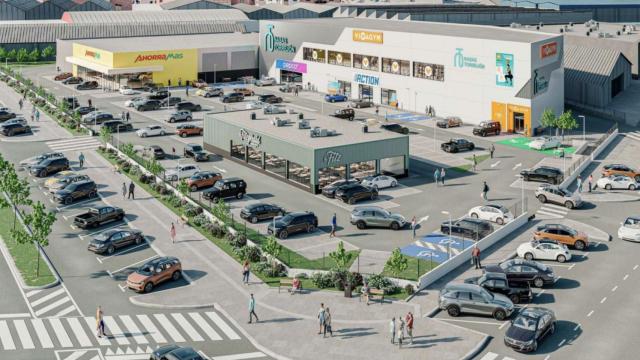 Parque comercial de proximidad desarrollado por López Real Inversiones 2021 en la localidad madrileña de Torrejón.