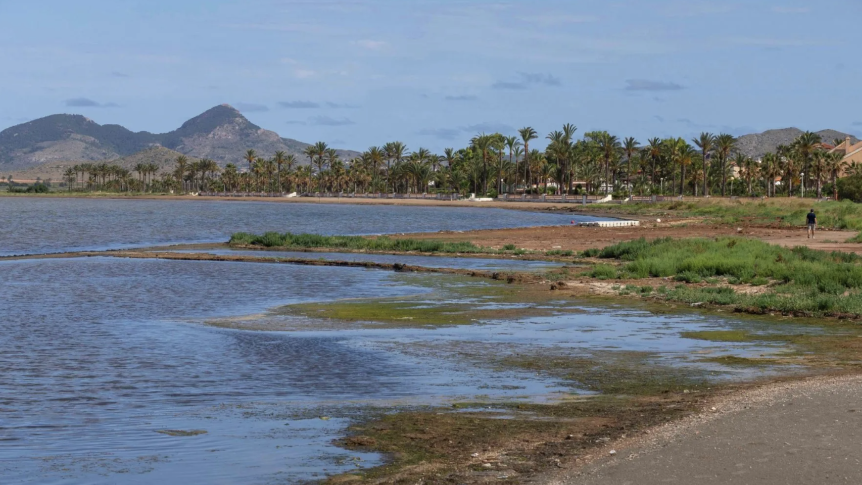 La laguna salada del Mar Menor.