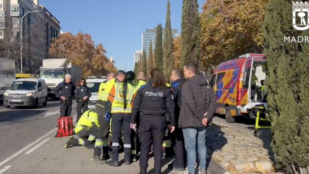 Policía y servicios de emergencias en Arganzuela.