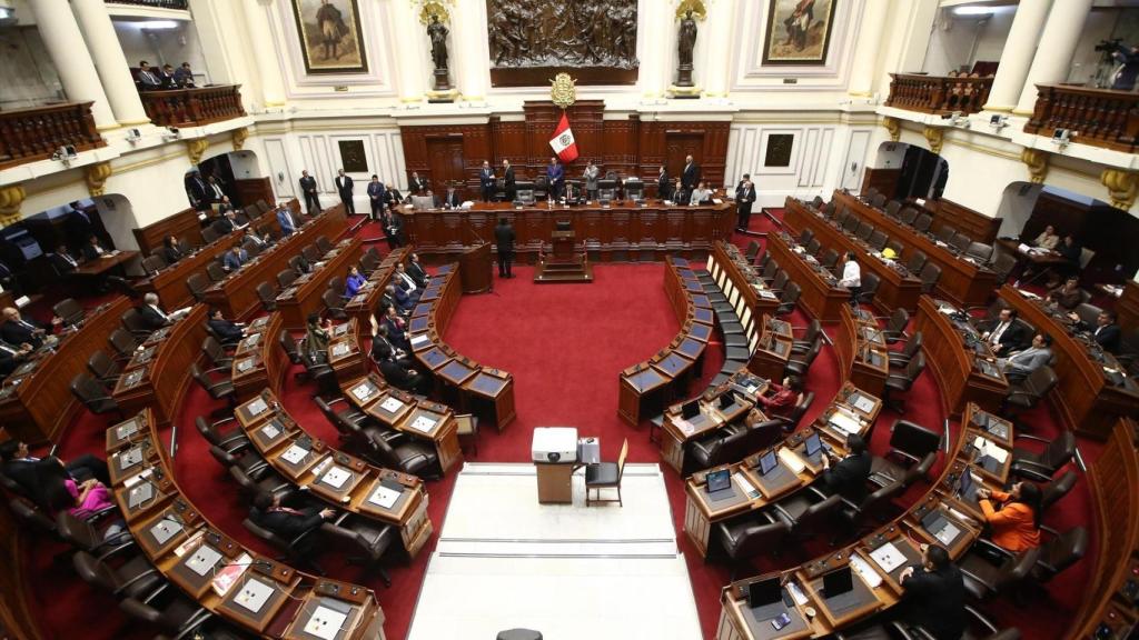 Imagen de archivo del Congreso peruano.