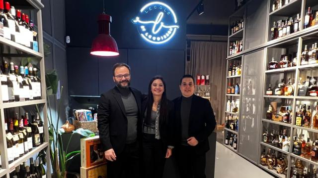 Alejandro Martínez, Sandra López y Javier Mallo de Lecole Gourmet