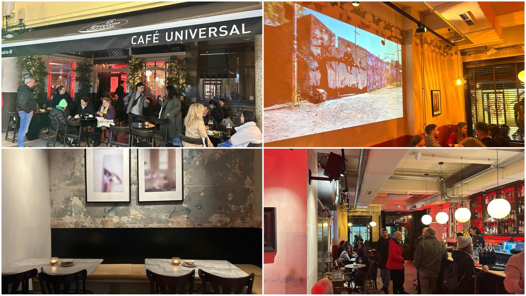 Reabre el Café Universal de A Coruña.