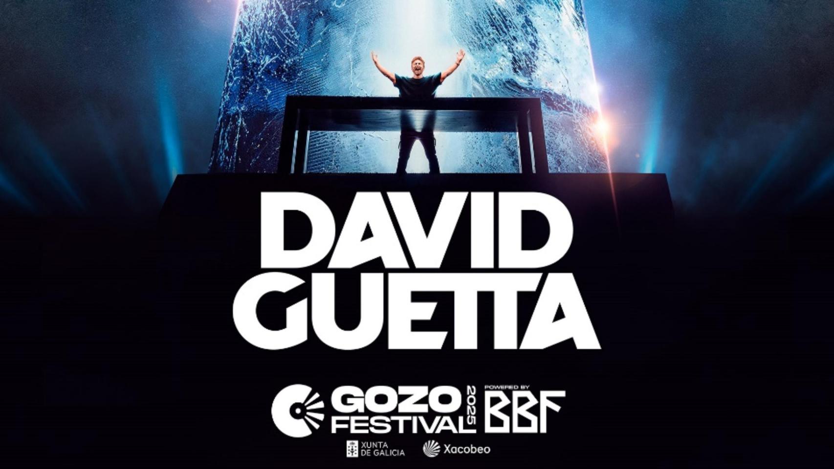 El dj David Guetta estará en O Gozo Festival de Santiago el 6 de julio